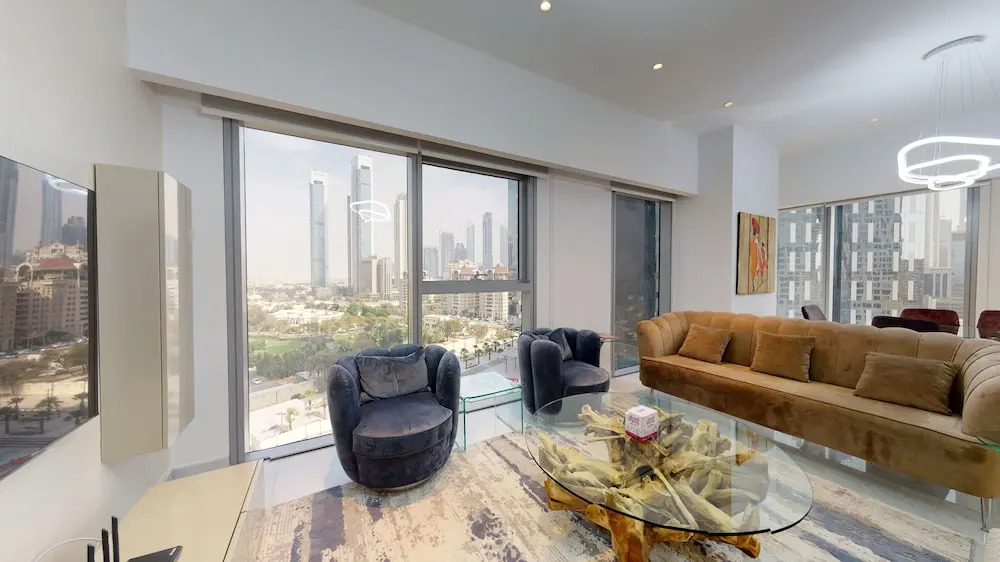Дубай: SuperHost- Vibrant 1 BR with Panoramic View in DIFC