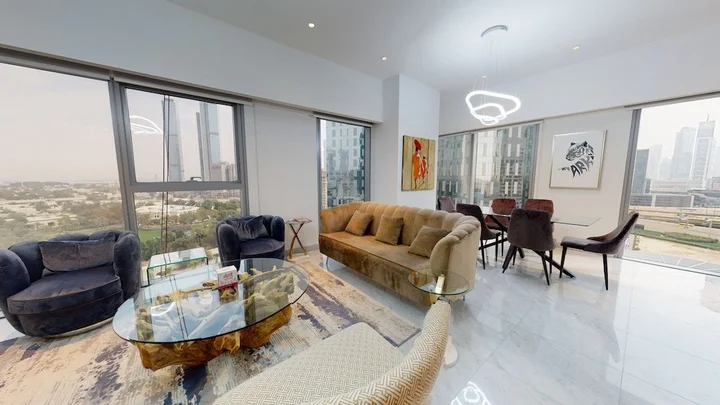 Дубай: SuperHost- Vibrant 1 BR with Panoramic View in DIFC