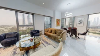 Дубай: SuperHost- Vibrant 1 BR with Panoramic View in DIFC