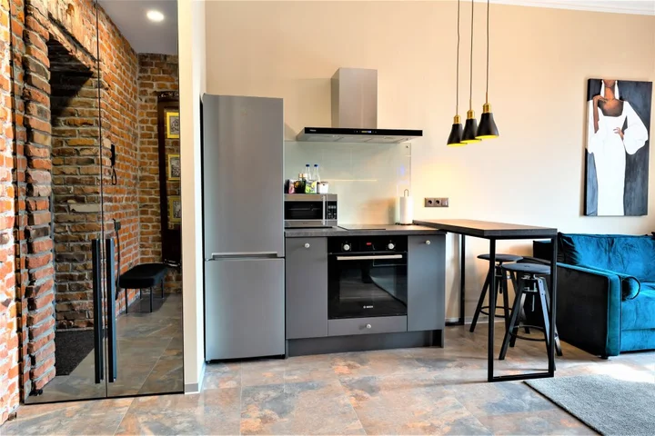 Минск: Апартаменты InterLoft 5 Old Town Free Parking Wi-Fi 100/50 Smart TV