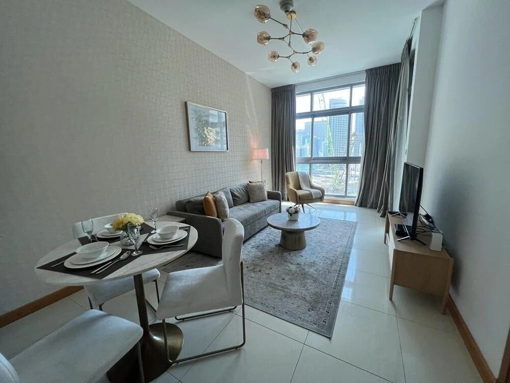 Дубай: 1B-Iris Blue-603 by bnbme homes