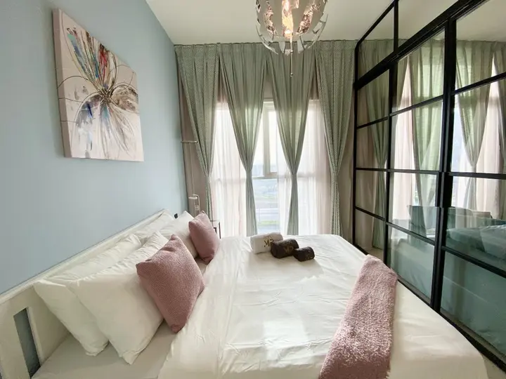 Дубай: Апартаменты Marco Polo - Stylish Apt with Skyline views, Great Amenities