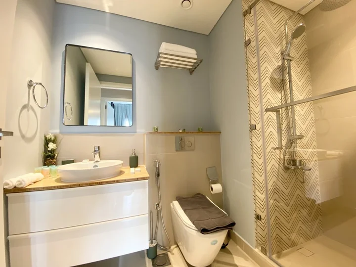 Дубай: Апартаменты Marco Polo - Stylish Apt with Skyline views, Great Amenities