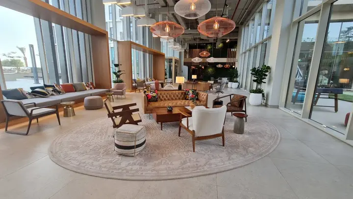 Дубай: Апартаменты Marco Polo - Stylish Apt with Skyline views, Great Amenities