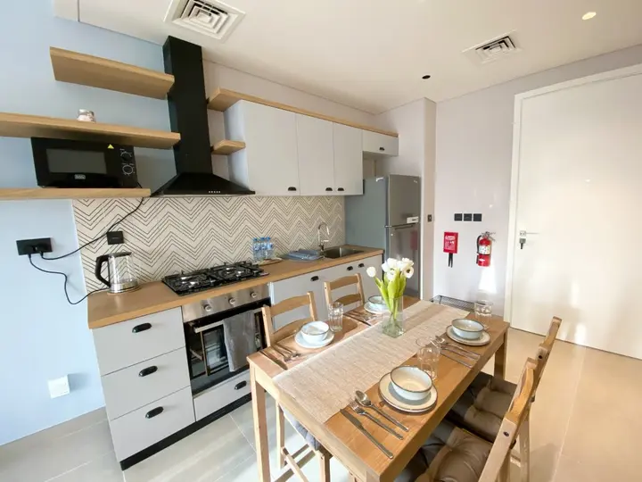 Дубай: Апартаменты Marco Polo - Stylish Apt with Skyline views, Great Amenities