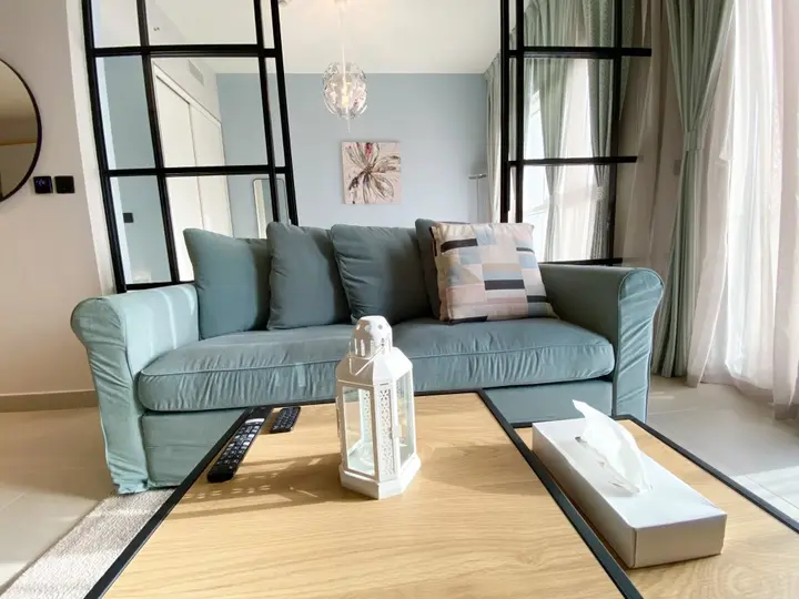 Дубай: Апартаменты Marco Polo - Stylish Apt with Skyline views, Great Amenities
