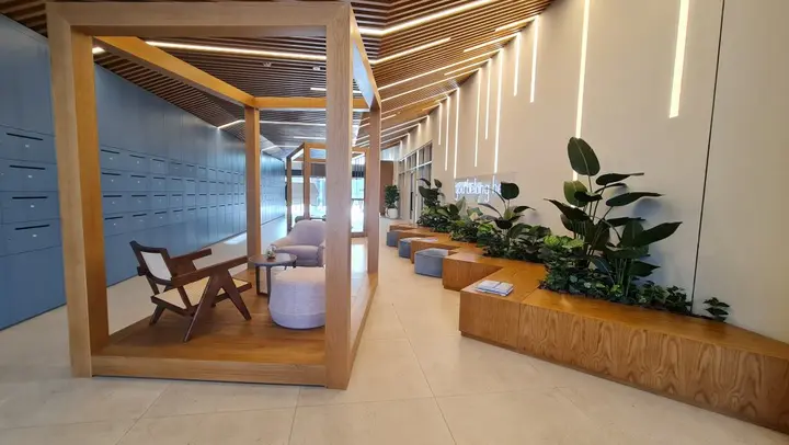 Дубай: Апартаменты Marco Polo - Stylish Apt with Skyline views, Great Amenities