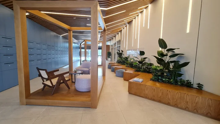 Дубай: Апартаменты Marco Polo - Stylish Apt with Skyline views, Great Amenities