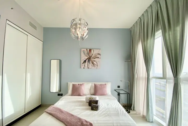 Дубай: Апартаменты Marco Polo - Stylish Apt with Skyline views, Great Amenities
