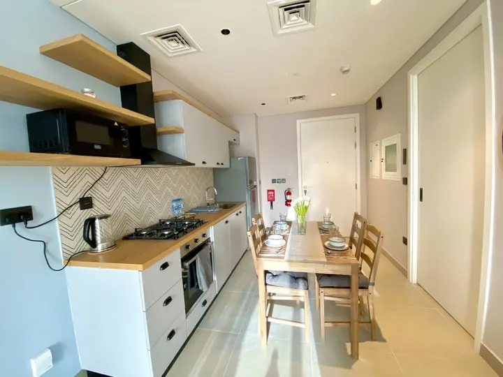 Дубай: Апартаменты Marco Polo - Stylish Apt with Skyline views, Great Amenities