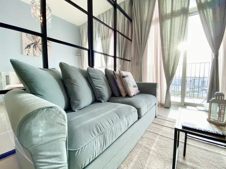 Дубай: Апартаменты Marco Polo - Stylish Apt with Skyline views, Great Amenities