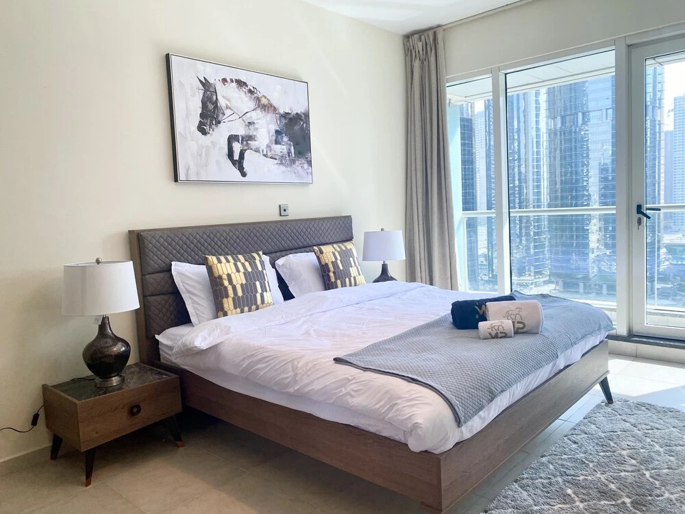 Дубай: Marco Polo - Striking Lake Views at JLT | 1 BR | 2 Balconies