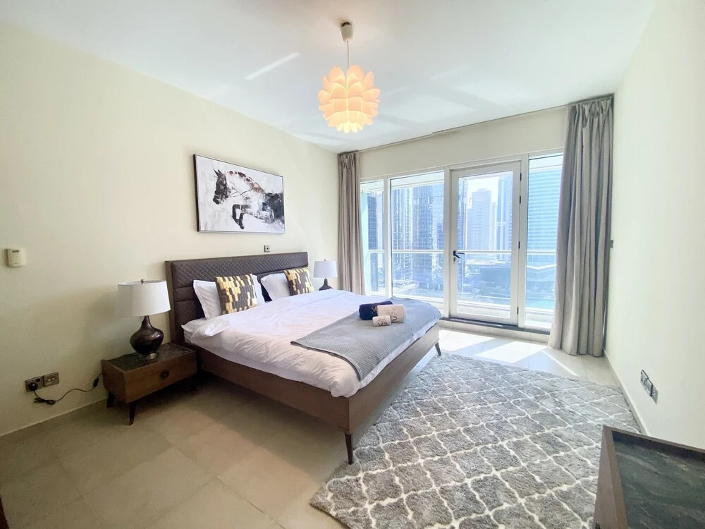 Дубай: Marco Polo - Striking Lake Views at JLT | 1 BR | 2 Balconies