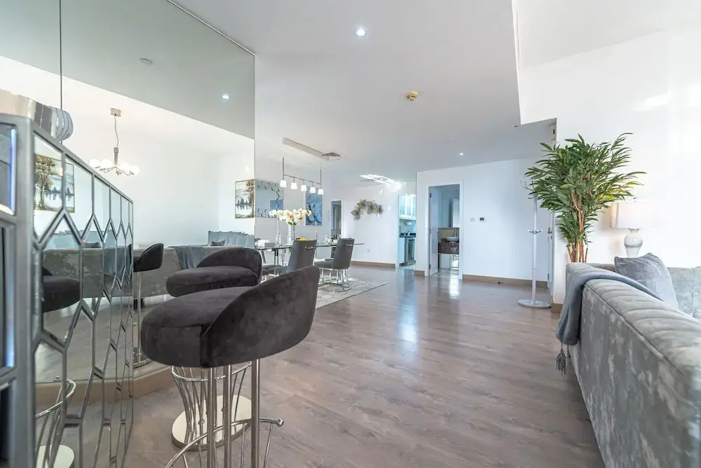 Дубай: Marco Polo - Marvelous & Luxurious Apt With Dubai Eye & Sea View