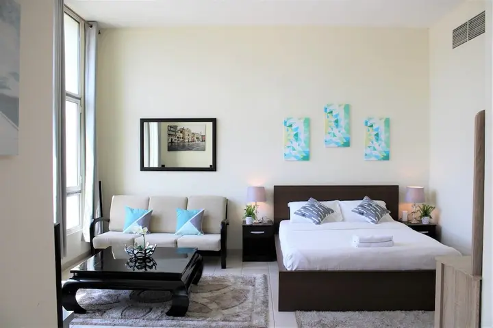 Дубай: IRN - Spacious Studio in Discover Garden