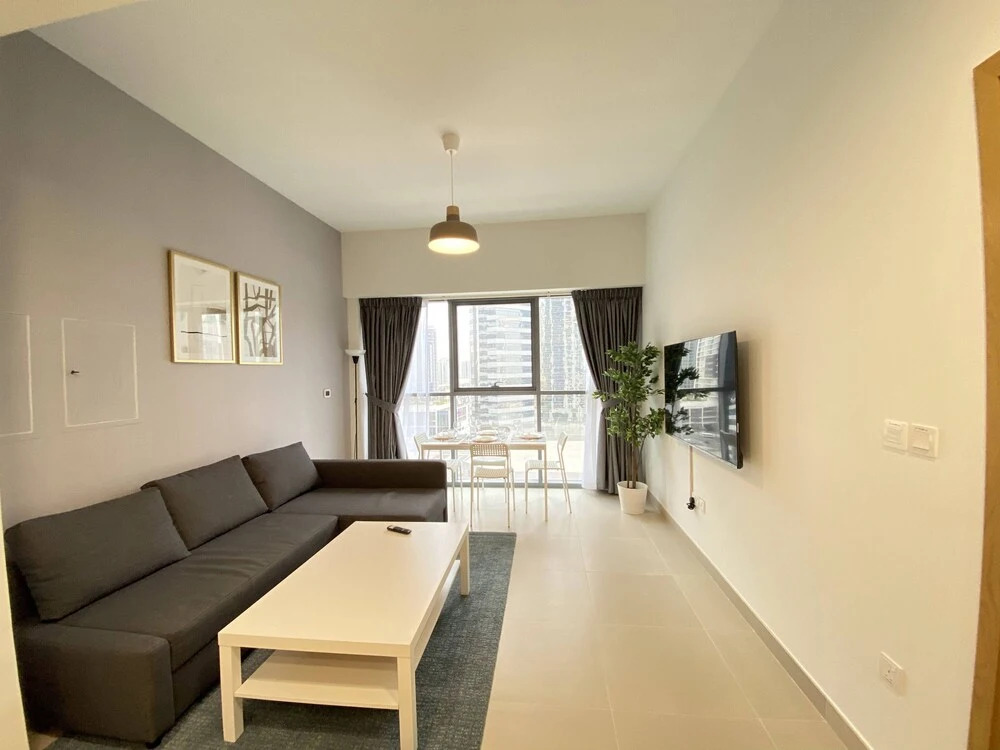 Дубай: Lux BnB Bellevue Tower City  View