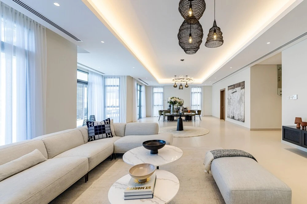 Дубай: Luxurious 5 Bed Villa 60B Palm Jumeirah