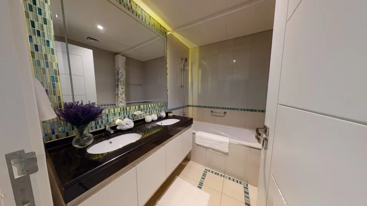 Дубай: Апартаменты SuperHost - Stylish Apartment With Full Marina Views