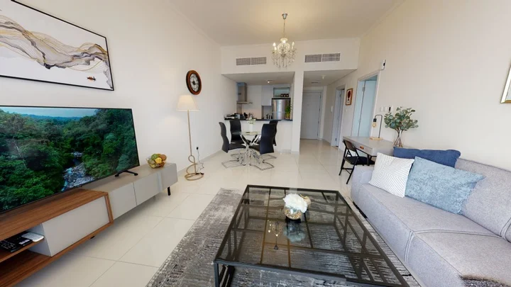 Дубай: Апартаменты SuperHost - Stylish Apartment With Full Marina Views