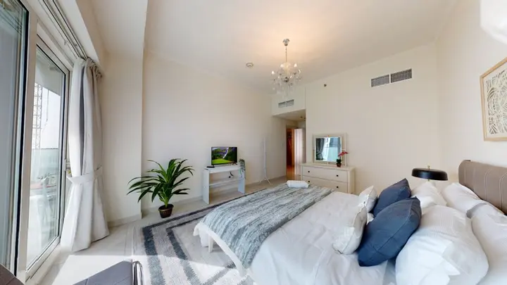Дубай: Апартаменты SuperHost - Stylish Apartment With Full Marina Views