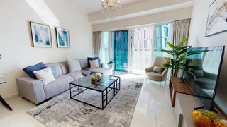 Дубай: Апартаменты SuperHost - Stylish Apartment With Full Marina Views