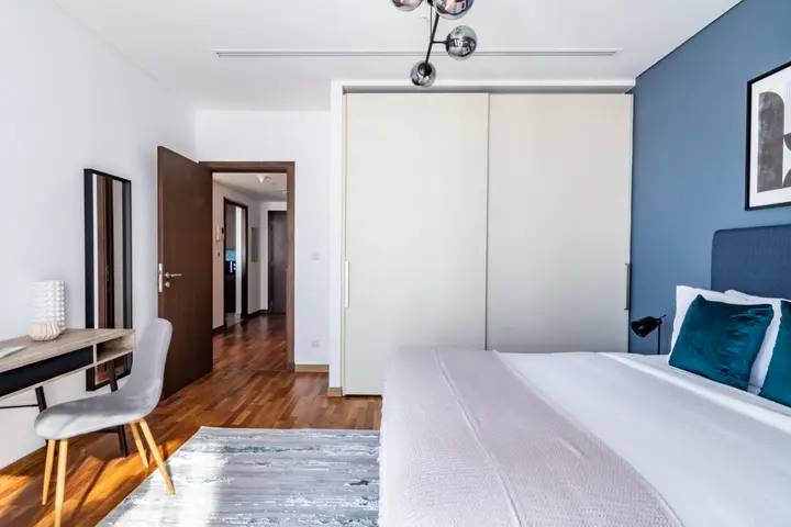 Дубай: Апартаменты Silkhaus Spacious High Floor 1bdr In Difc With Stunning Balcony