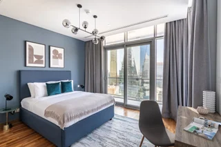 Дубай: Апартаменты Silkhaus Spacious High Floor 1bdr In Difc With Stunning Balcony