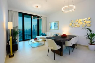 Дубай: Spacious 2BR wide open views to Burj Khalifa & Fountain