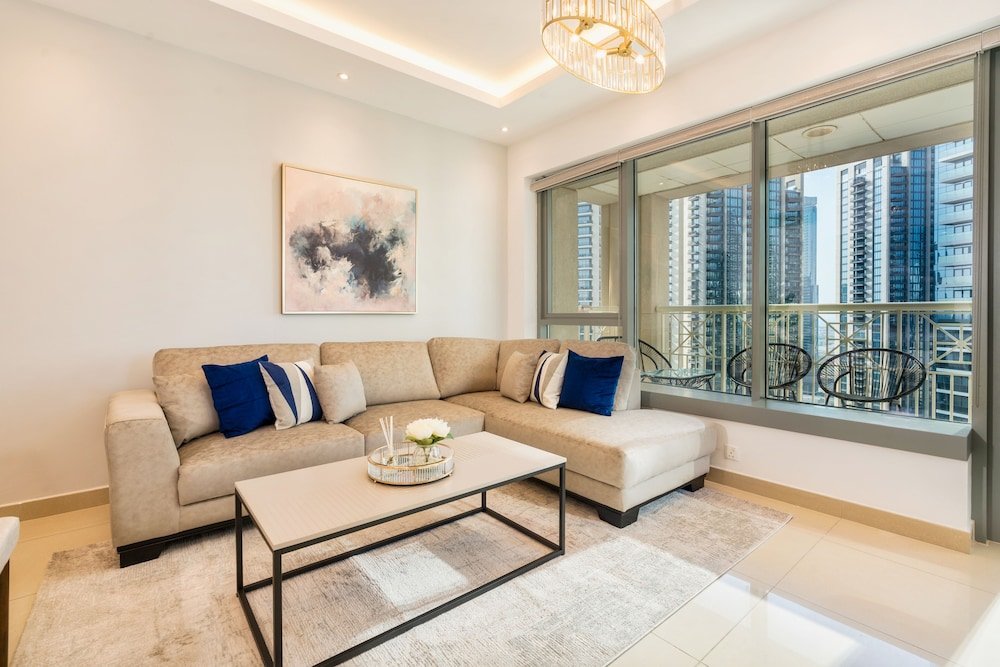 Дубай: Luxury Burj Khalifa & Fountain View Apt Downtown