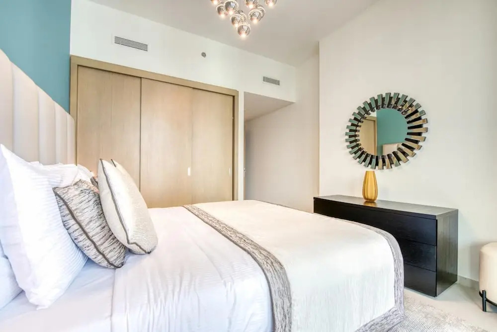 Дубай: Sea View Style and Beach Vibes 1 BR