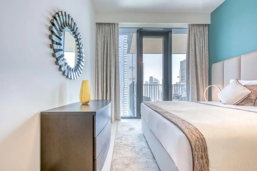Дубай: Sea View Style and Beach Vibes 1 BR