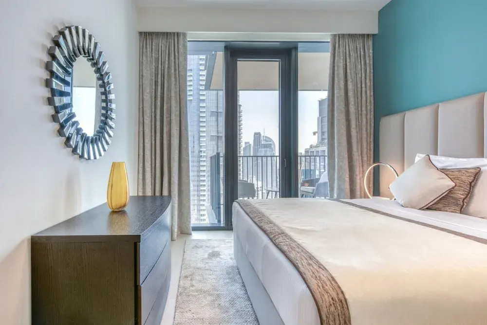 Дубай: Sea View Style and Beach Vibes 1 BR