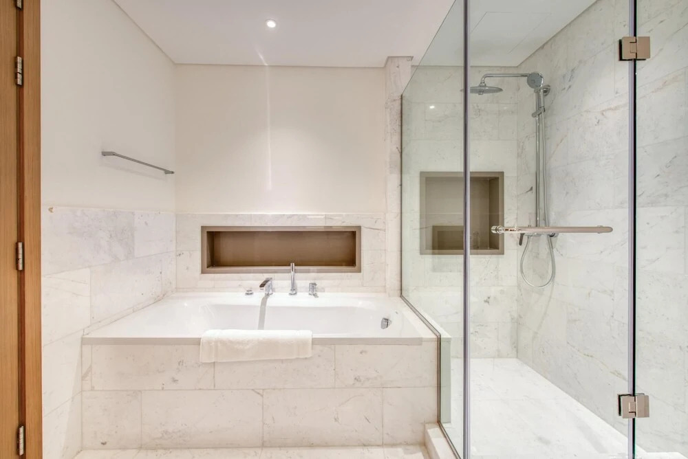 Дубай: Sea View Style and Beach Vibes 1 BR