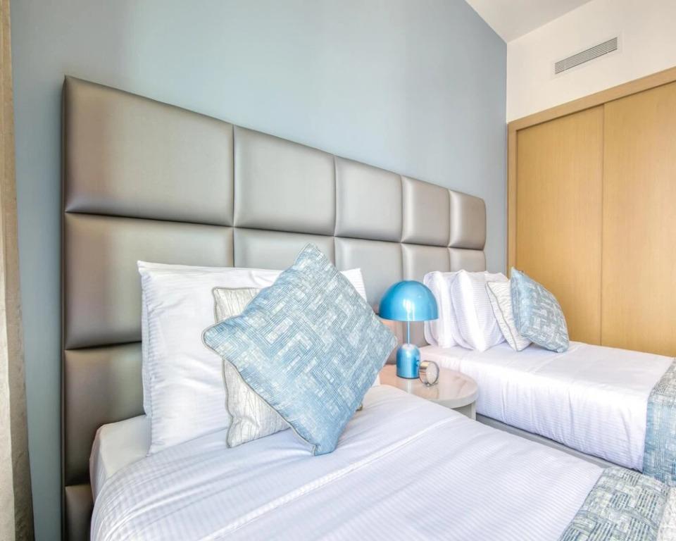 Дубай: Sea View Style and Beach Vibes 1 BR