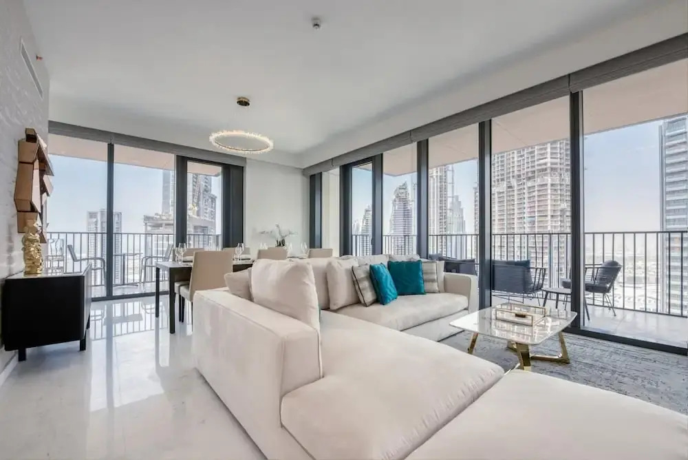 Дубай: Sea View Style and Beach Vibes 1 BR