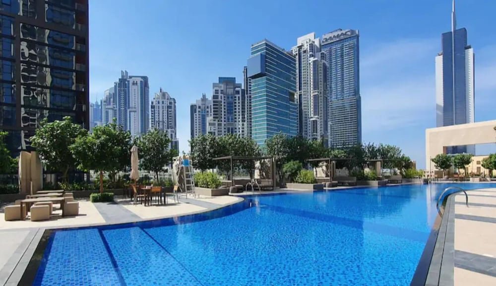 Дубай: Sea View Style and Beach Vibes 1 BR