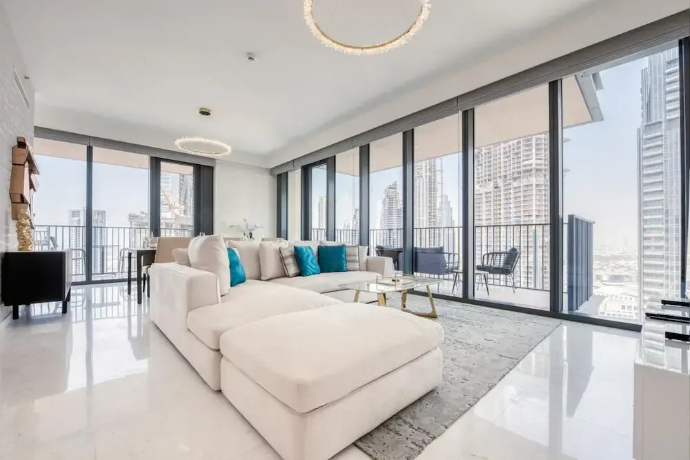 Дубай: Sea View Style and Beach Vibes 1 BR