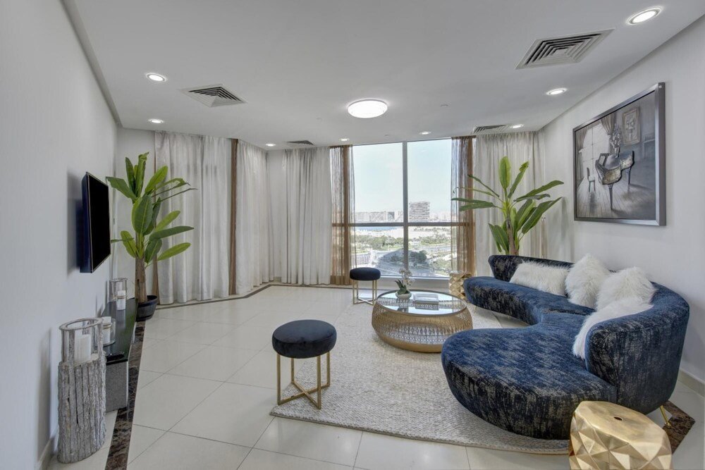 Дубай: Designer 3B Sea Views Dubai Marina