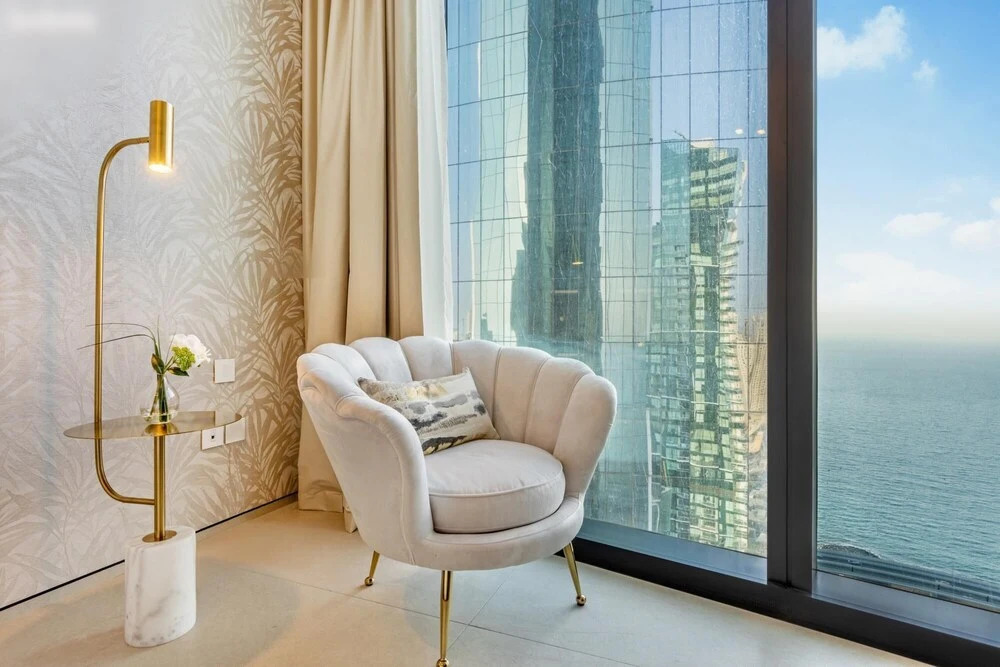 Дубай: Rare Full sea View Address Residence