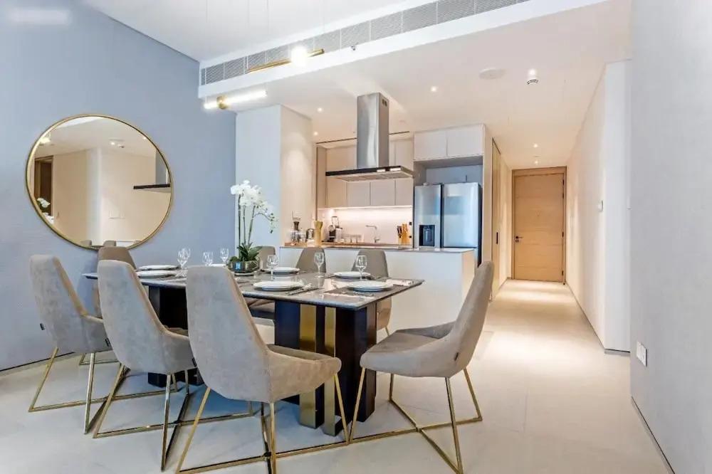 Дубай: Rare Full sea View Address Residence