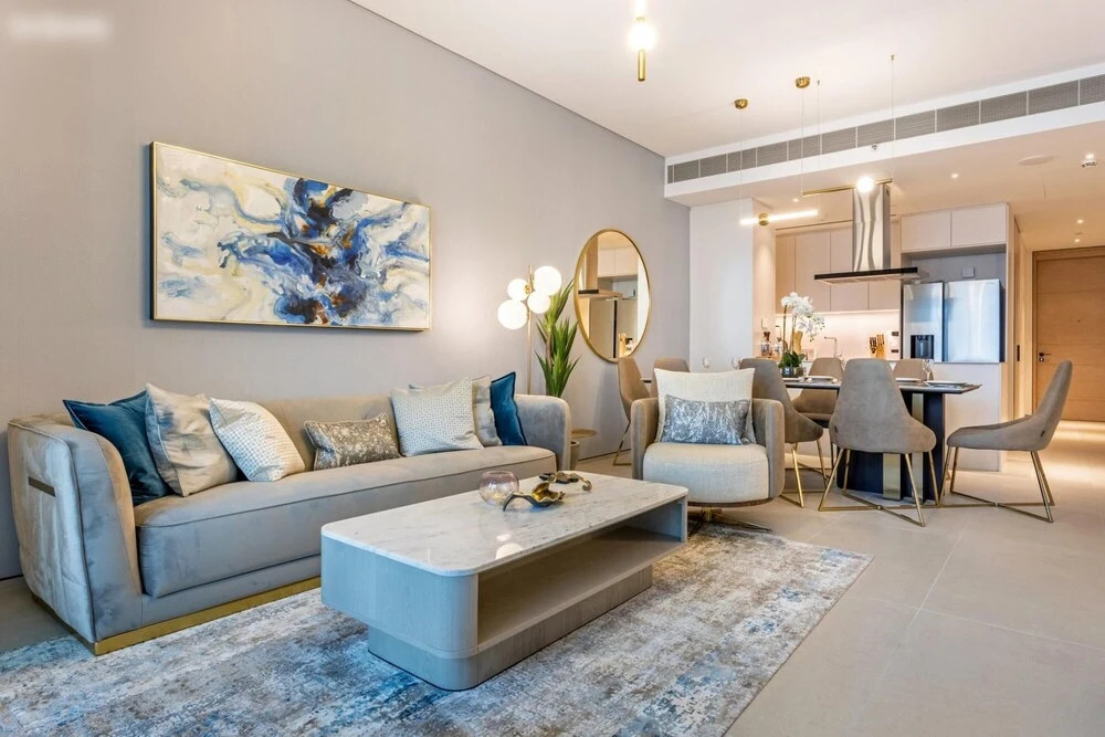 Дубай: Rare Full sea View Address Residence