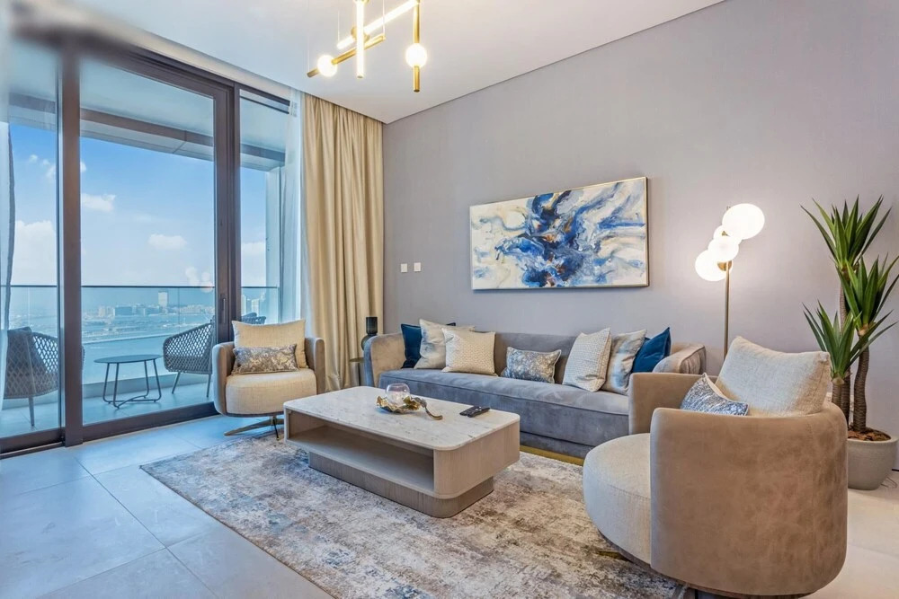 Дубай: Rare Full sea View Address Residence