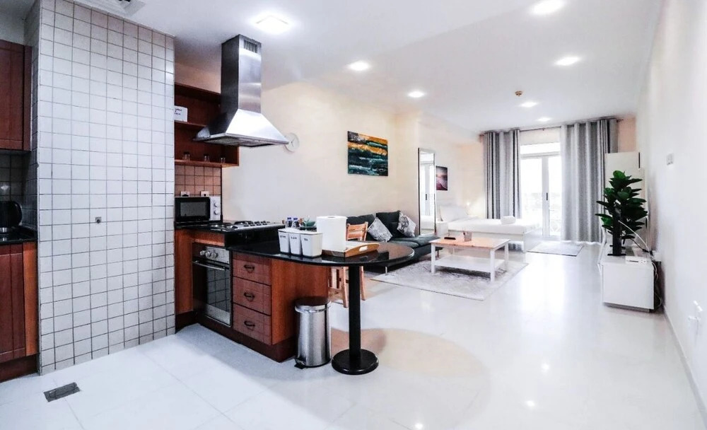 Дубай: Stylish Studio Silicon Oasis by Bnbme Homes