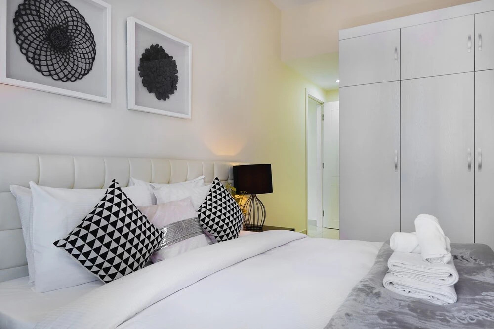 Дубай: Maison Privee - Beautiful Chic Apt w/Full Marina View Nxt 2 Beach