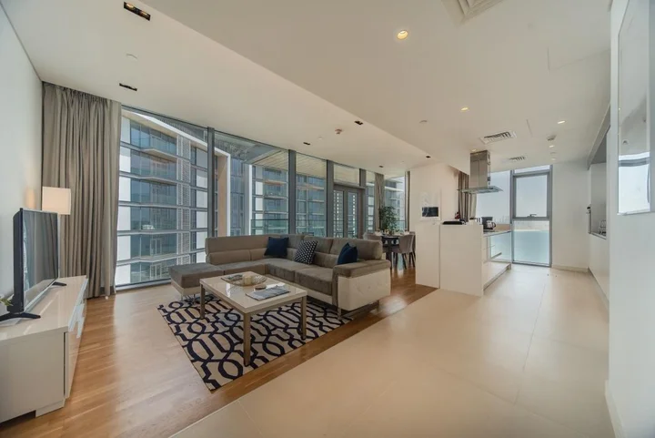 Дубай: Stunning apartment in Bluewaters Island