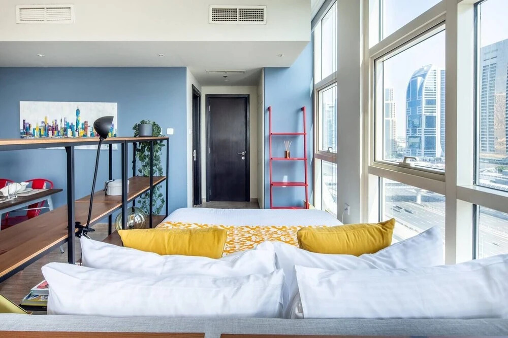 Дубай: Vibrant Studio in Dubai Marina - Near Metro & Tram
