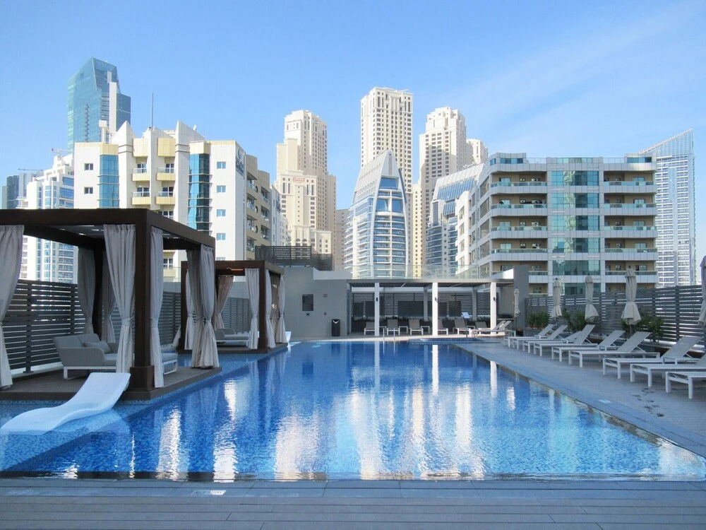 Дубай: Spectacular Studio Apartment in Dubai Marina