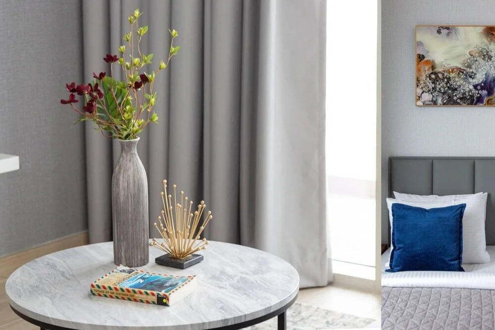 Дубай: Refined Studio Apartment in Dubai Marina