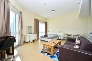 Дубай: Alia -Bright furnished studio near metro