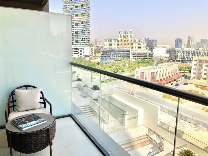Дубай: Amazing Studio With Balcony in Park View Dubai